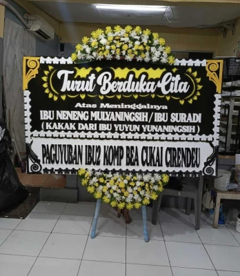 Papan Bunga di Mekarbuana Tegalwaru